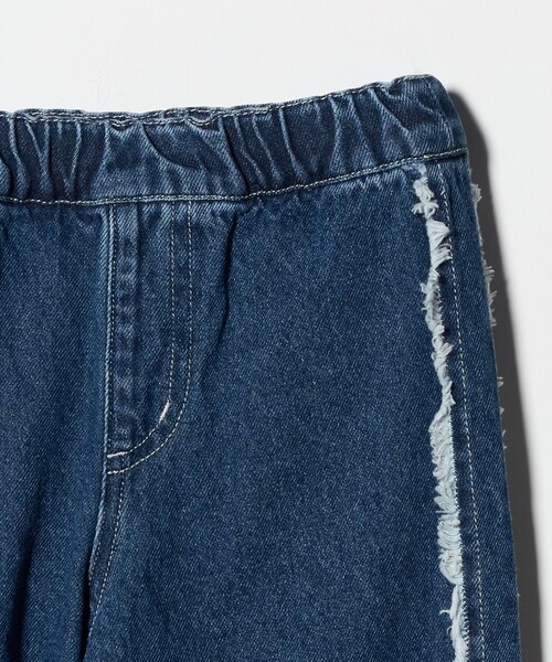 green label relaxing（グリーンレーベルリラクシング）の「フリンジデザイン デニム パンツ / キッズ  100cm-160cm（デニムパンツ・キッズ・コバルトブルー/ライトブルー・150cm/140cm/160cm/120cm/130cm/100cm/110cm）」の15枚目の写真