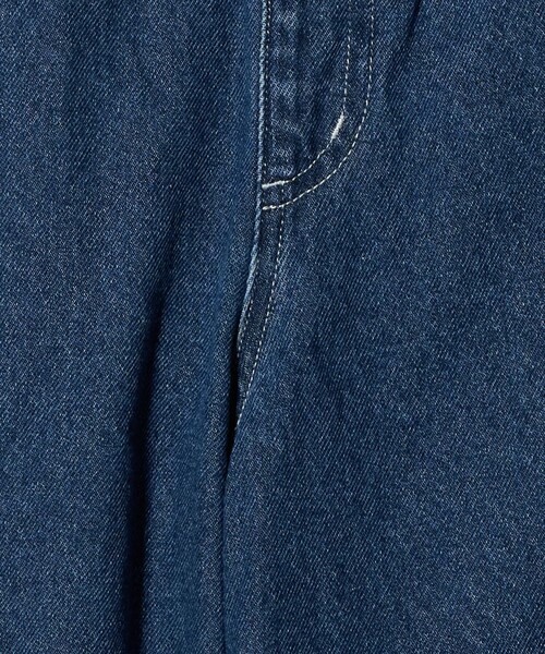 green label relaxing（グリーンレーベルリラクシング）の「フリンジデザイン デニム パンツ / キッズ  100cm-160cm（デニムパンツ・キッズ・コバルトブルー/ライトブルー・150cm/140cm/160cm/120cm/130cm/100cm/110cm）」の21枚目の写真