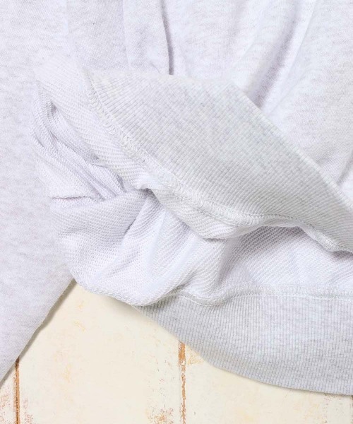 Bleu Bleuet（ブルーブルーエ）の「グレムリン刺繍トレーナー（スウェット・レディース・ライトグレー/ネイビー・M）」の21枚目の写真