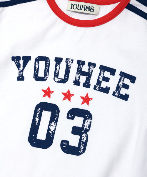 YOUHEE(ユヒ)の「YOUHEE VINTAGE GRAPHIC JERSEY T-SHIRT WHITE(Tシャツ/カットソー・レディース・その他・FREE)」の4枚目の写真