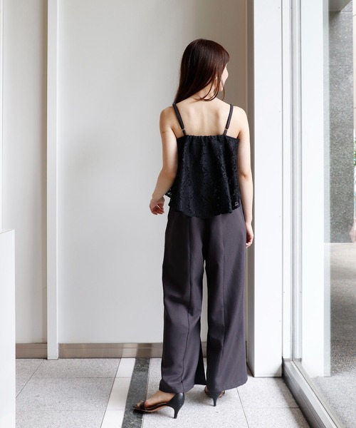 Sirin(シリン)の「≪人気インフルエンサー cahoさんコラボ≫ パウダーツイルドレープオールインワン【2サイズ展開】(つなぎ/オールインワン・レディース・ネイビー/チャコールグレー/ブラック系その他・SMALL/X-SMALL)」の16枚目の写真