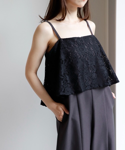 Sirin(シリン)の「≪人気インフルエンサー cahoさんコラボ≫ パウダーツイルドレープオールインワン【2サイズ展開】(つなぎ/オールインワン・レディース・ネイビー/チャコールグレー/ブラック系その他・SMALL/X-SMALL)」の11枚目の写真