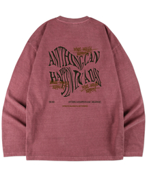 MILLION DAY（ミリオンデイ）の「Typography Pigment Long Sleeve（スウェット）」