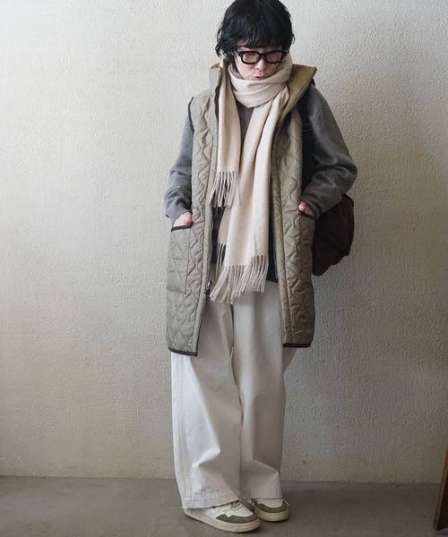 JOURNAL STANDARD LUXE（ジャーナルスタンダード　ラックス）の「ツイルスタンダードチノ（その他パンツ・レディース・ホワイト/ベージュ・SMALL/MEDIUM/LARGE）」の3枚目の写真