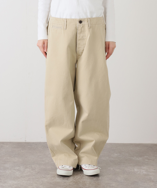 JOURNAL STANDARD LUXE（ジャーナルスタンダード　ラックス）の「ツイルスタンダードチノ（その他パンツ・レディース・ホワイト/ベージュ・SMALL/MEDIUM/LARGE）」の15枚目の写真
