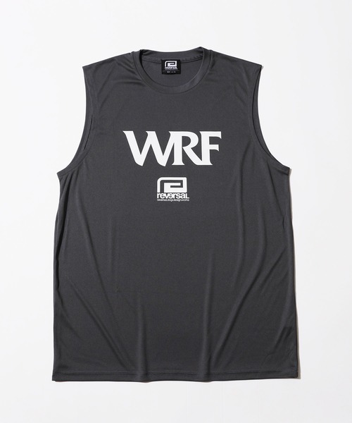 reversal.dogi.design.works(リバーサル・ドーギ・デザイン・ワークス)の「<reversal/リバーサル>Warfield WRF DRY SLEEVELESS(Tシャツ/カットソー・メンズ・レッド/ブラック/ブルー/グレー・LARGE/MEDIUM/X-LARGE)」の1枚目の写真
