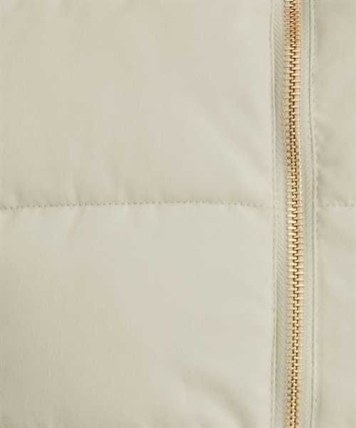 nissen（ニッセン）の「フード付ティア―ドペプラムファイバーダウンジャケット（ダウンジャケット/コート・レディース・ブラック/アイボリー・M/L）」の20枚目の写真