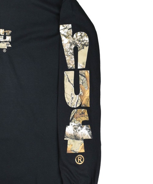 HUF(ハフ)の「【C-HUF2】【HUF×REALTREE/ハフ×リアルツリー】REALTREE MEGABLAST L/S TEE TS02549(Tシャツ/カットソー・メンズ・ホワイト/ブラック・SMALL/MEDIUM/LARGE/X-LARGE/XX-LARGE)」の10枚目の写真