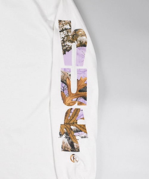 HUF(ハフ)の「【C-HUF2】【HUF×REALTREE/ハフ×リアルツリー】REALTREE MEGABLAST L/S TEE TS02549(Tシャツ/カットソー・メンズ・ホワイト/ブラック・SMALL/MEDIUM/LARGE/X-LARGE/XX-LARGE)」の14枚目の写真