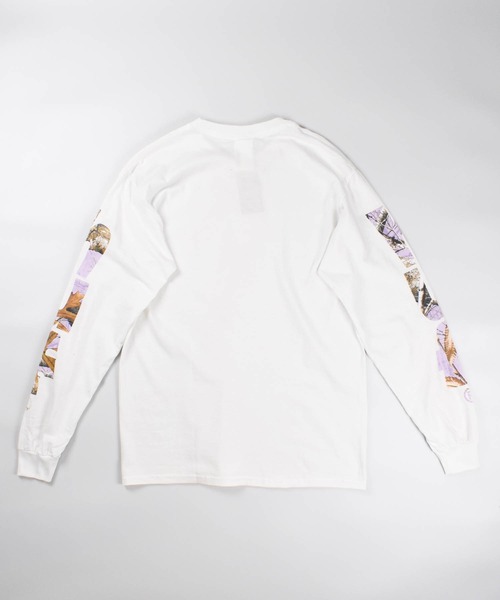HUF(ハフ)の「【C-HUF2】【HUF×REALTREE/ハフ×リアルツリー】REALTREE MEGABLAST L/S TEE TS02549(Tシャツ/カットソー・メンズ・ホワイト/ブラック・SMALL/MEDIUM/LARGE/X-LARGE/XX-LARGE)」の15枚目の写真