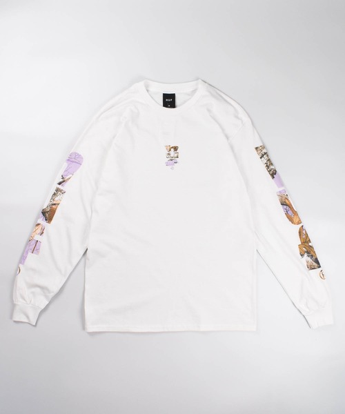 HUF(ハフ)の「【C-HUF2】【HUF×REALTREE/ハフ×リアルツリー】REALTREE MEGABLAST L/S TEE TS02549(Tシャツ/カットソー・メンズ・ホワイト/ブラック・SMALL/MEDIUM/LARGE/X-LARGE/XX-LARGE)」の19枚目の写真