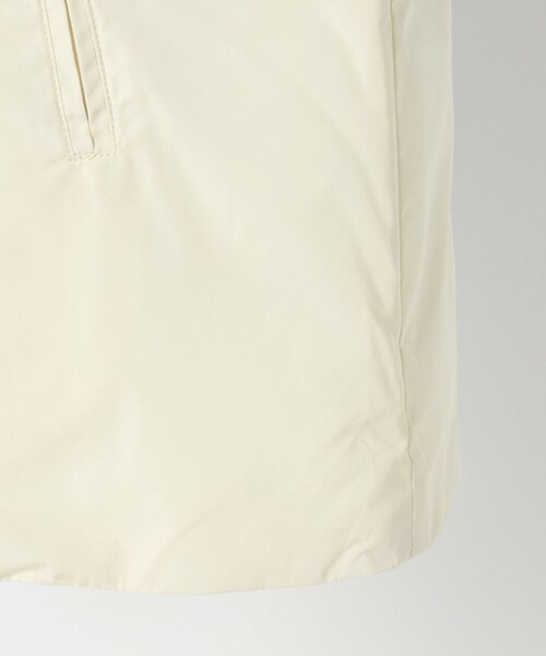 LOEFF（ロエフ）の「＜LOEFF＞タフタ スタンドカラー ダウンコート（その他アウター・レディース・オフホワイト/ブラック・0/1）」の7枚目の写真