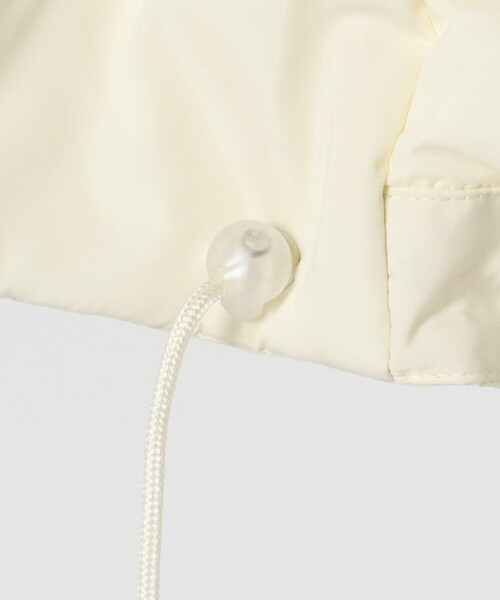 LOEFF（ロエフ）の「＜LOEFF＞タフタ スタンドカラー ダウンコート（その他アウター・レディース・オフホワイト/ブラック・0/1）」の11枚目の写真