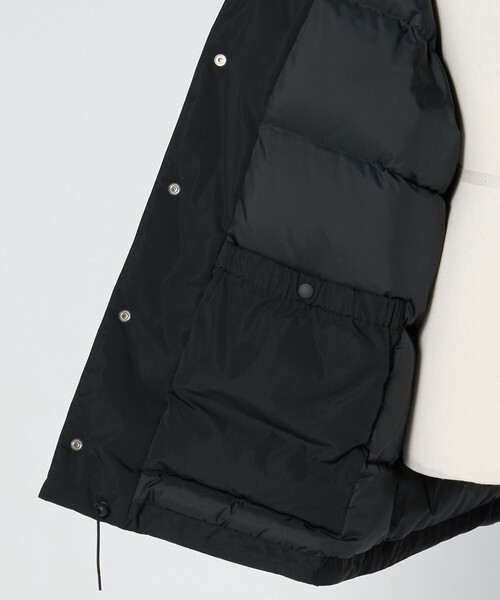 LOEFF（ロエフ）の「＜LOEFF＞タフタ スタンドカラー ダウンコート（その他アウター・レディース・オフホワイト/ブラック・0/1）」の15枚目の写真