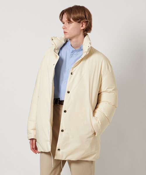 LOEFF（ロエフ）の「＜LOEFF＞タフタ スタンドカラー ダウンコート（その他アウター・レディース・オフホワイト/ブラック・0/1）」の19枚目の写真