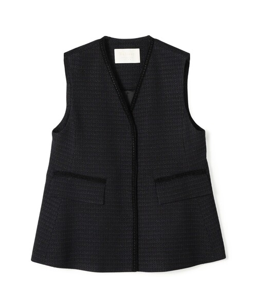 BALLSEY（ボールジィ）の「マットベロア Vネックベスト（ベスト）」 - WEAR