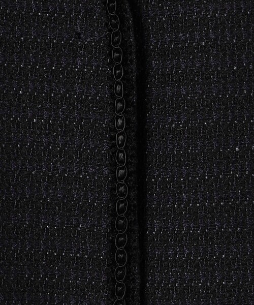 BALLSEY（ボールジィ）の「ライトファンシーツイード ペプラムジレ（ベスト・レディース・ライトベージュ/ネイビー・36）」の15枚目の写真