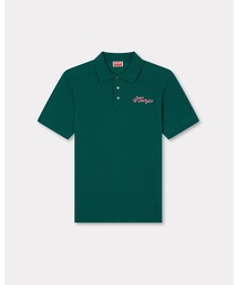 'KENZO Winter Holidays' エンブロイダリー スリム ポロ イン コットン