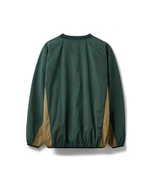 ERER（エルエル）の「[UN] Vintage Painted Warm-up Green（Tシャツ/カットソー・レディース・グリーン・1/2/3）」の2枚目の写真