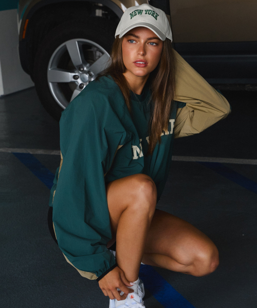 ERER（エルエル）の「[UN] Vintage Painted Warm-up Green（Tシャツ/カットソー・レディース・グリーン・1/2/3）」の7枚目の写真
