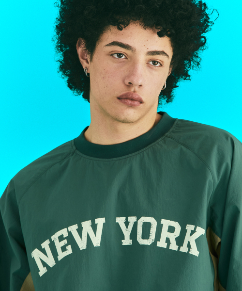 ERER（エルエル）の「[UN] Vintage Painted Warm-up Green（Tシャツ/カットソー・レディース・グリーン・1/2/3）」の12枚目の写真
