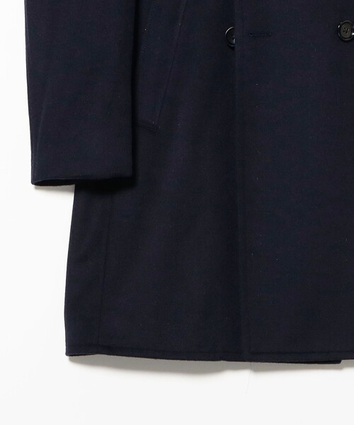 ウールカシミヤ ロングピーコート（ピーコート）｜BRILLA per il gusto