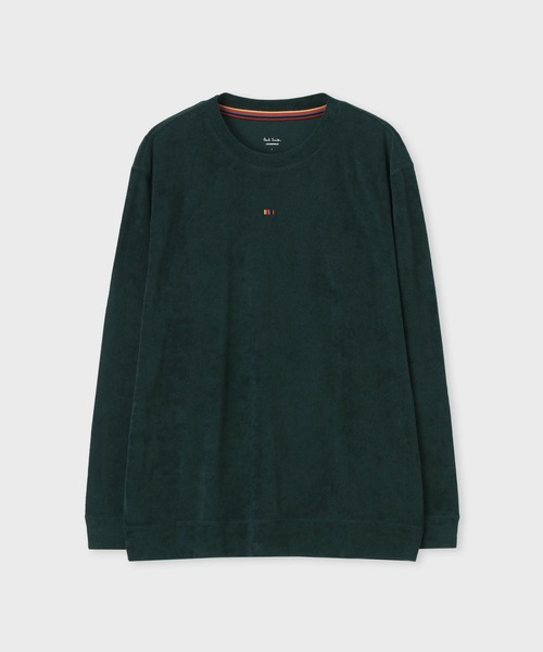 Paul Smith(ポールスミス)の「【リラクシングウェア】アーティストストライプポイント スウェット【853292 7121XL】(スウェット・メンズ・グリーン/ブラック/グレー・X-LARGE)」の3枚目の写真