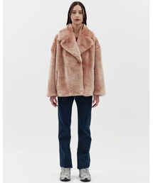 jakke｜ジャッキーのジャケット/アウター（フェイクファー）通販