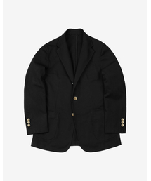 sortie（ソルティ）の「405 Cotton Washed Jacket (Black)（テーラードジャケット）」