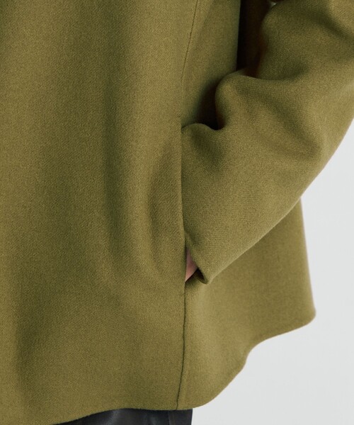 ウールカシミヤダブルフェイス ジップブルゾン（ブルゾン）｜EDITION