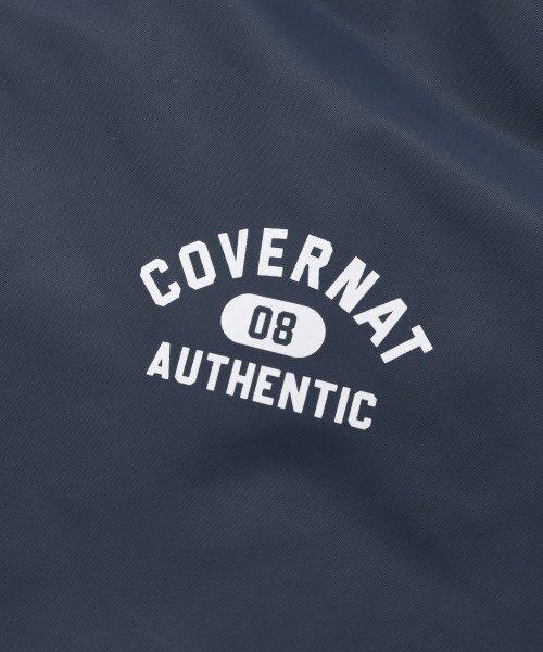 COVERNAT(カバーナット)の「スポーツクラブ フードパーカ コーチジャケット ネイビー(ナイロンジャケット・レディース・その他・LARGE/MEDIUM/SMALL/X-LARGE)」の3枚目の写真