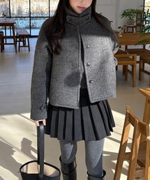 メルトンショートジャケット
