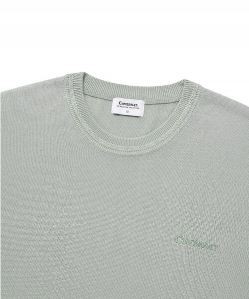 COVERNAT(カバーナット)の「ベーシックラウンドハーフニットミント(ニット/セーター・レディース・その他・SMALL/LARGE/MEDIUM/X-LARGE)」の3枚目の写真