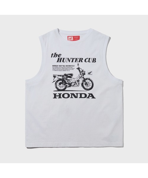 PHYPS MOTORCYCLE(フィップスモーターサイクル)の「Hunter Cub Sleeveless White(Tシャツ/カットソー・レディース・その他・MEDIUM/LARGE/X-LARGE)」の1枚目の写真