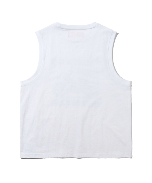 PHYPS MOTORCYCLE(フィップスモーターサイクル)の「Hunter Cub Sleeveless White(Tシャツ/カットソー・レディース・その他・MEDIUM/LARGE/X-LARGE)」の3枚目の写真