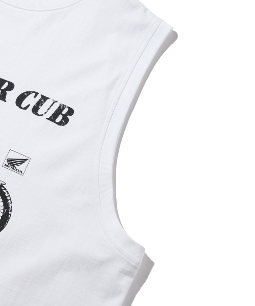 PHYPS MOTORCYCLE(フィップスモーターサイクル)の「Hunter Cub Sleeveless White(Tシャツ/カットソー・レディース・その他・MEDIUM/LARGE/X-LARGE)」の7枚目の写真