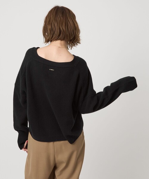 conte＞ウール Vネックニット（ニット/セーター）｜conte（コンテ）の