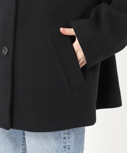 追加》S160スタンドカラーショートコート（その他アウター）｜Spick