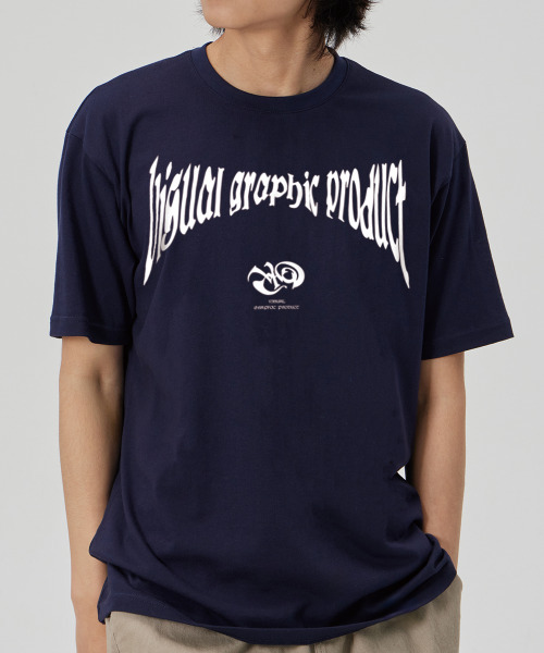 BY.L(バイエル)の「VGP グラフィックロゴ 半袖Tシャツ ネイビー(Tシャツ/カットソー・メンズ・その他・MEDIUM/LARGE/X-LARGE)」の3枚目の写真