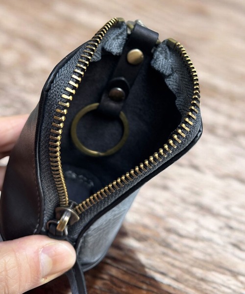 セール】ヴィンテージ ライク レザー キーケース ＆ コインケース