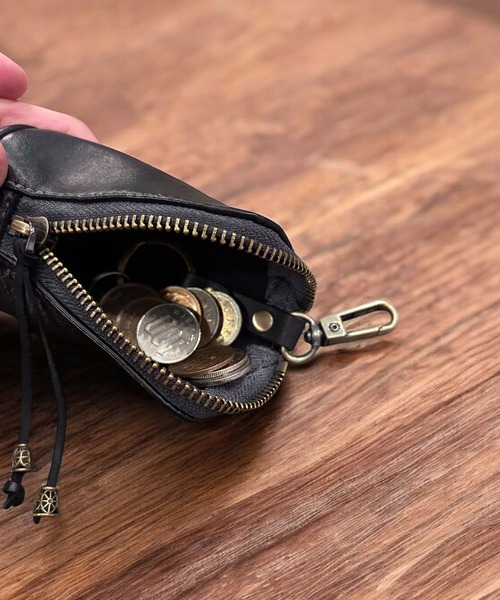 セール】ヴィンテージ ライク レザー キーケース ＆ コインケース