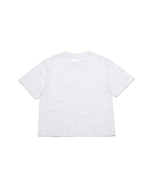 C WEAR BY THE GENIUS（シーウェアバイザジーニアス）の「メンズクロップTシャツメランジホワイト（Tシャツ/カットソー・メンズ・その他・LARGE/XX-LARGE/X-SMALL/SMALL/MEDIUM/X-LARGE）」の9枚目の写真