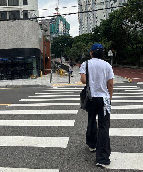 C WEAR BY THE GENIUS（シーウェアバイザジーニアス）の「メンズクロップTシャツメランジホワイト（Tシャツ/カットソー・メンズ・その他・LARGE/XX-LARGE/X-SMALL/SMALL/MEDIUM/X-LARGE）」の12枚目の写真