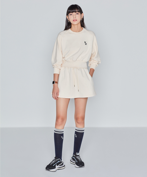 DAVE&DAZE(デイブアンドデイズ)の「A-LINE SWEAT SKIRT - IVORY(スカート・レディース・その他・FREE)」の2枚目の写真