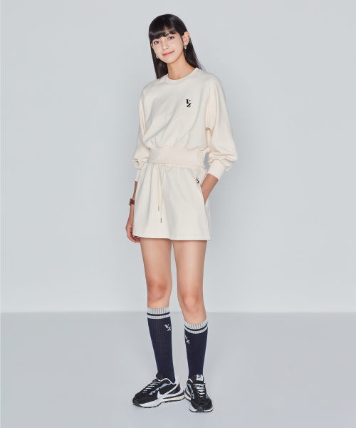 DAVE&DAZE(デイブアンドデイズ)の「A-LINE SWEAT SKIRT - IVORY(スカート・レディース・その他・FREE)」の3枚目の写真