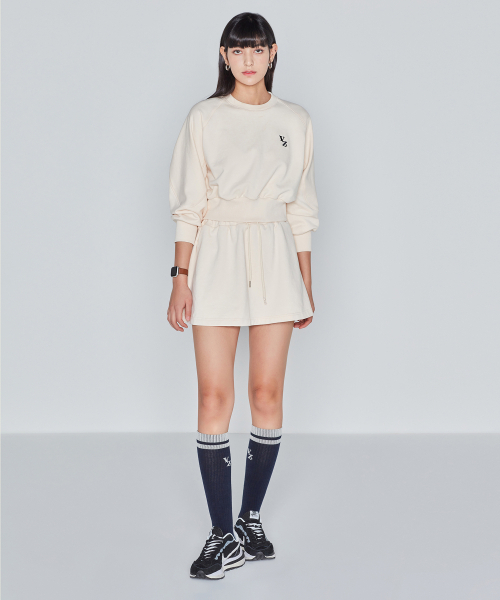 DAVE&DAZE(デイブアンドデイズ)の「A-LINE SWEAT SKIRT - IVORY(スカート・レディース・その他・FREE)」の4枚目の写真