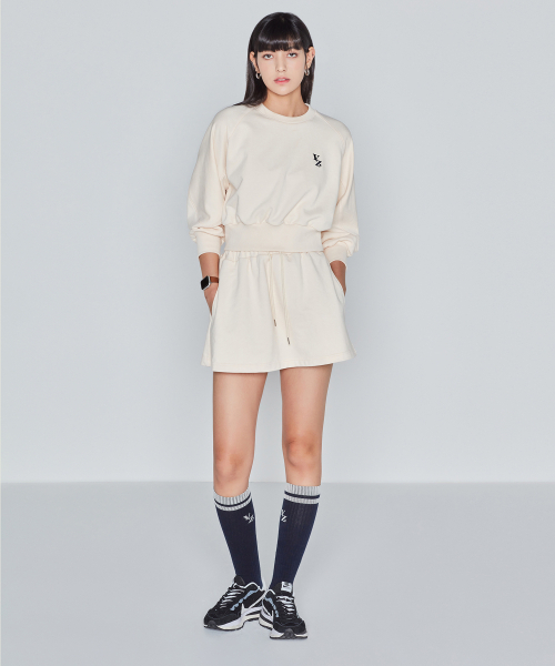 DAVE&DAZE(デイブアンドデイズ)の「A-LINE SWEAT SKIRT - IVORY(スカート・レディース・その他・FREE)」の5枚目の写真