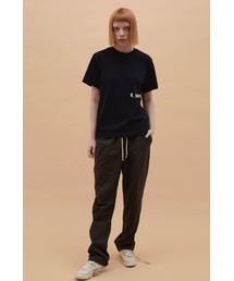 UビッグKプリントTシャツ ブラック