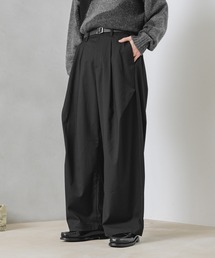 RAGEBLUE | ARCH TUCK 3D Curve Buggy Slacks/バギーワイドスラックス(スラックス)