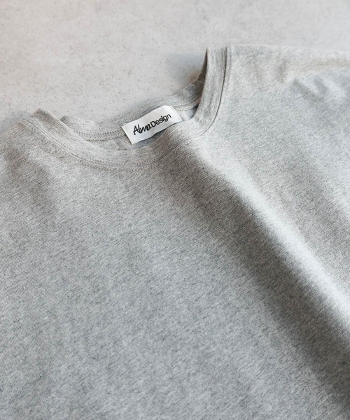 andme(アンドミー)の「ビッグシルエット長袖Tシャツワンピース(ワンピース・レディース・ブラック/杢グレー/キナリ・FREE)」の20枚目の写真